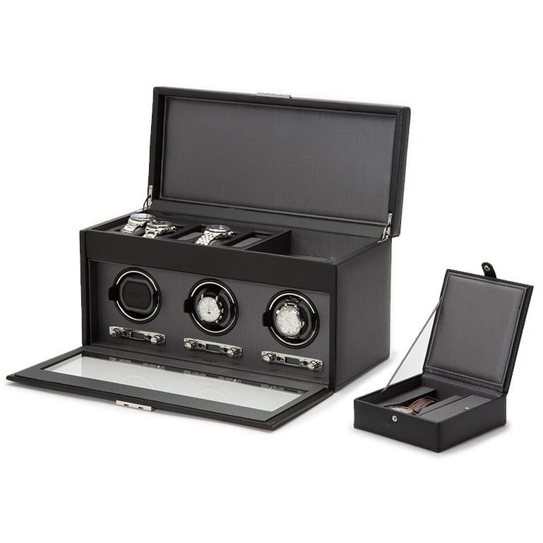 Wolf - Viceroy Triple Watch Winder with Storage | 456302