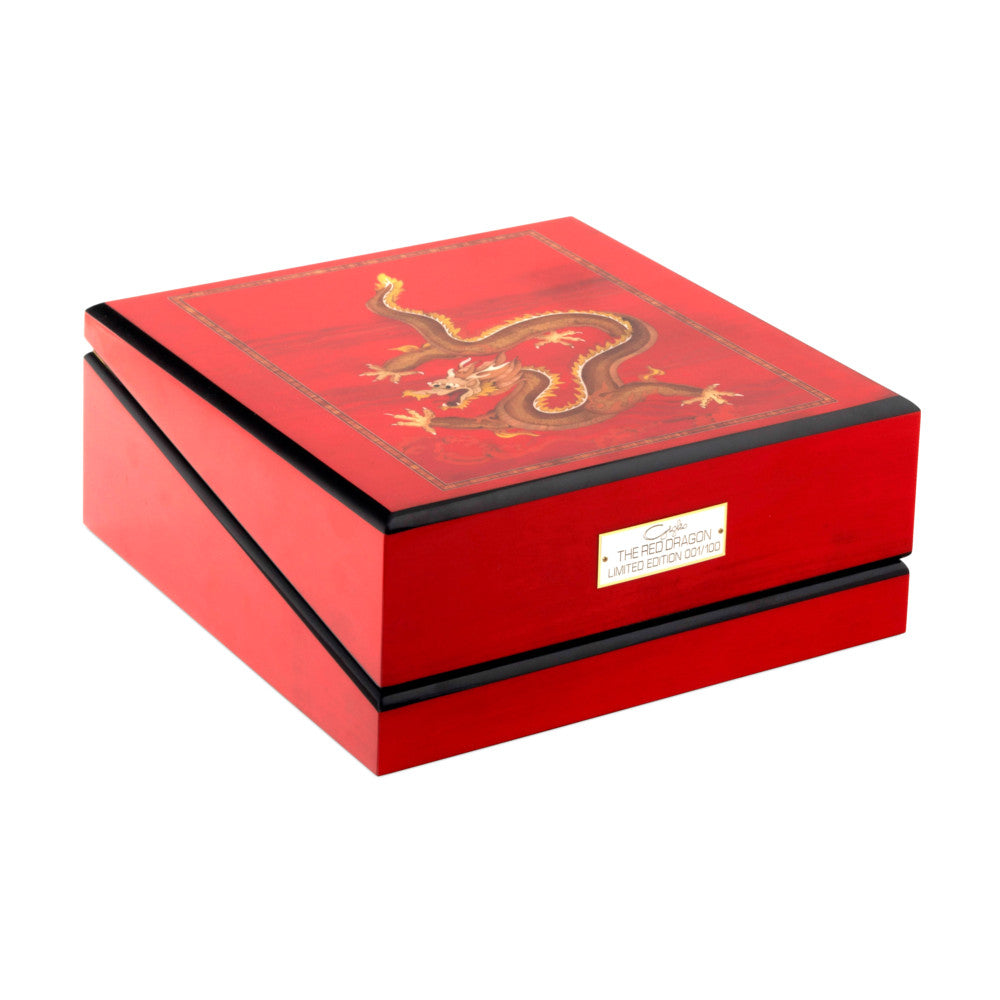 Orbita Artisan "Red Dragon" 3-Unit Watch Case