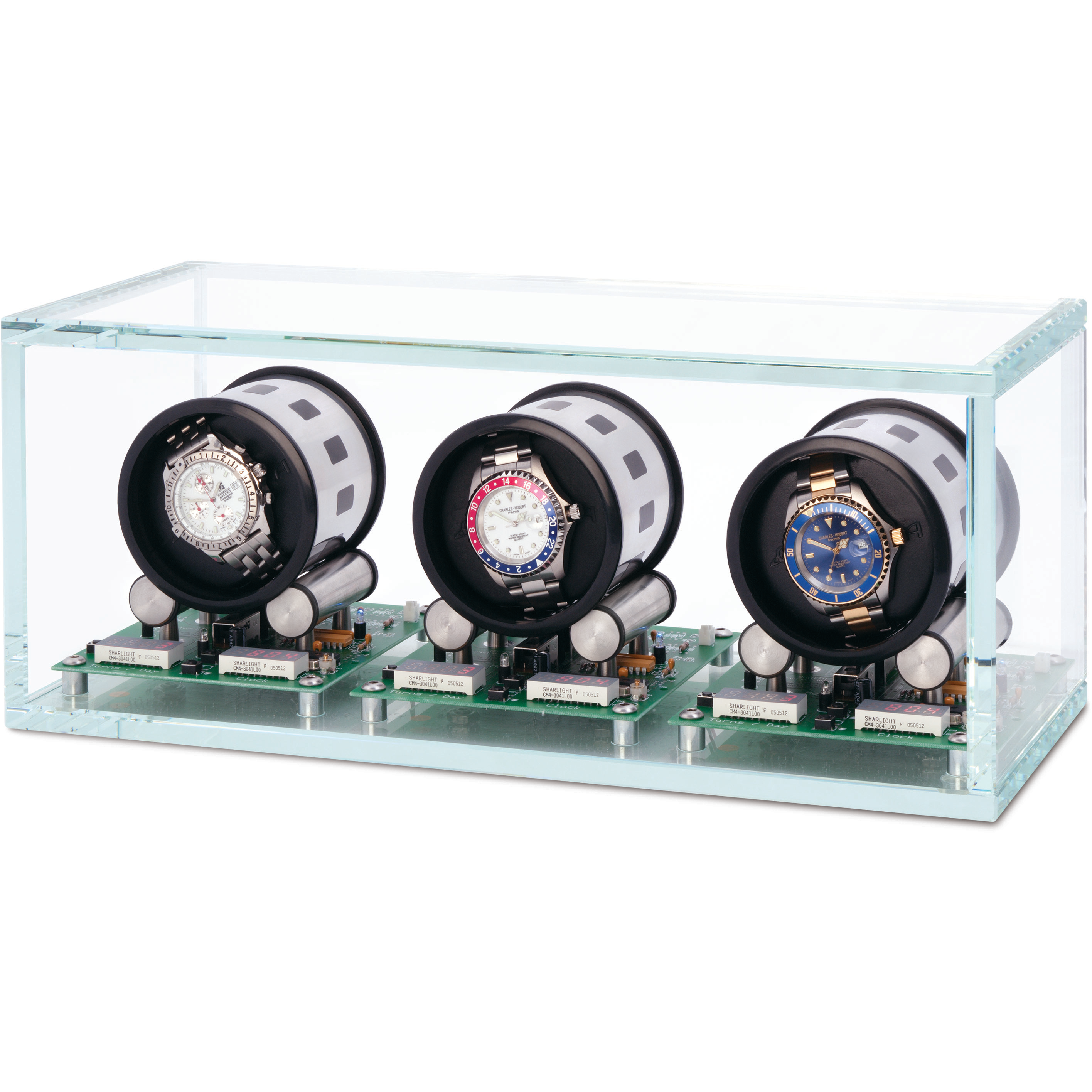 Orbita Tourbillon 3-Unit Watch Winder - Watchwindersplus