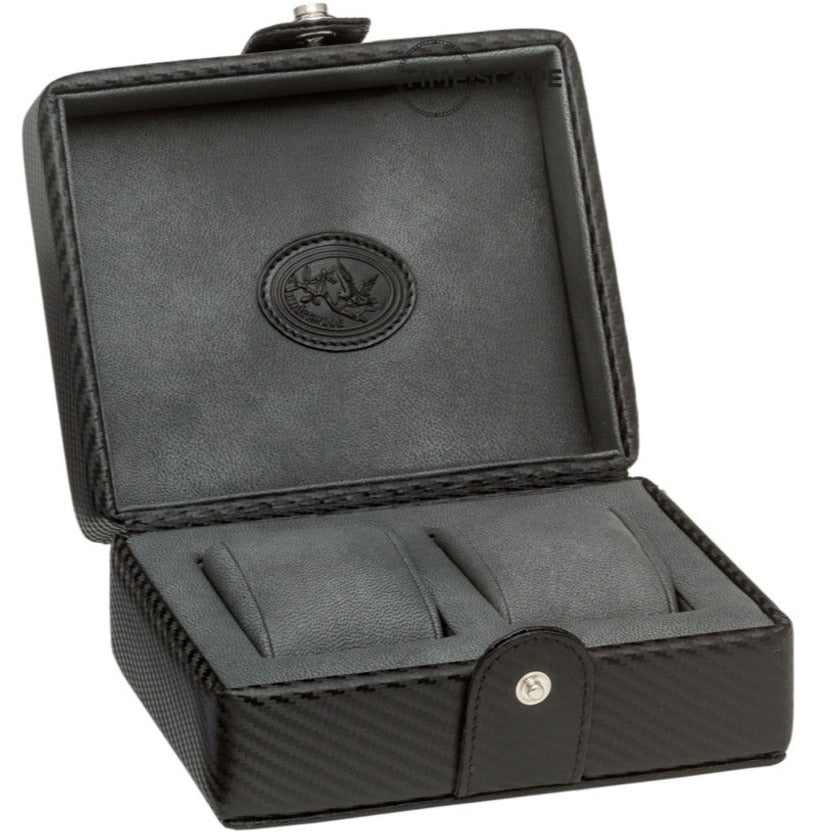 Underwood (London) - 2-Unit Watch Storage Case in Carbon Fiber