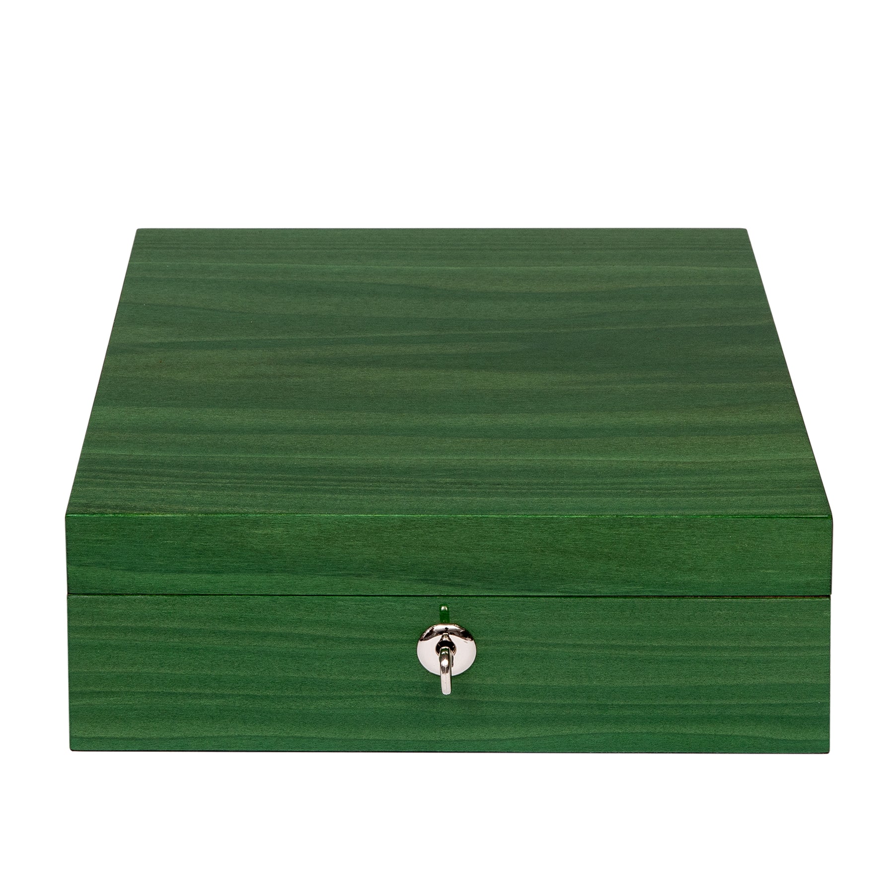 Rapport - Heritage 4 Watch Box in Green Lacquer | L405