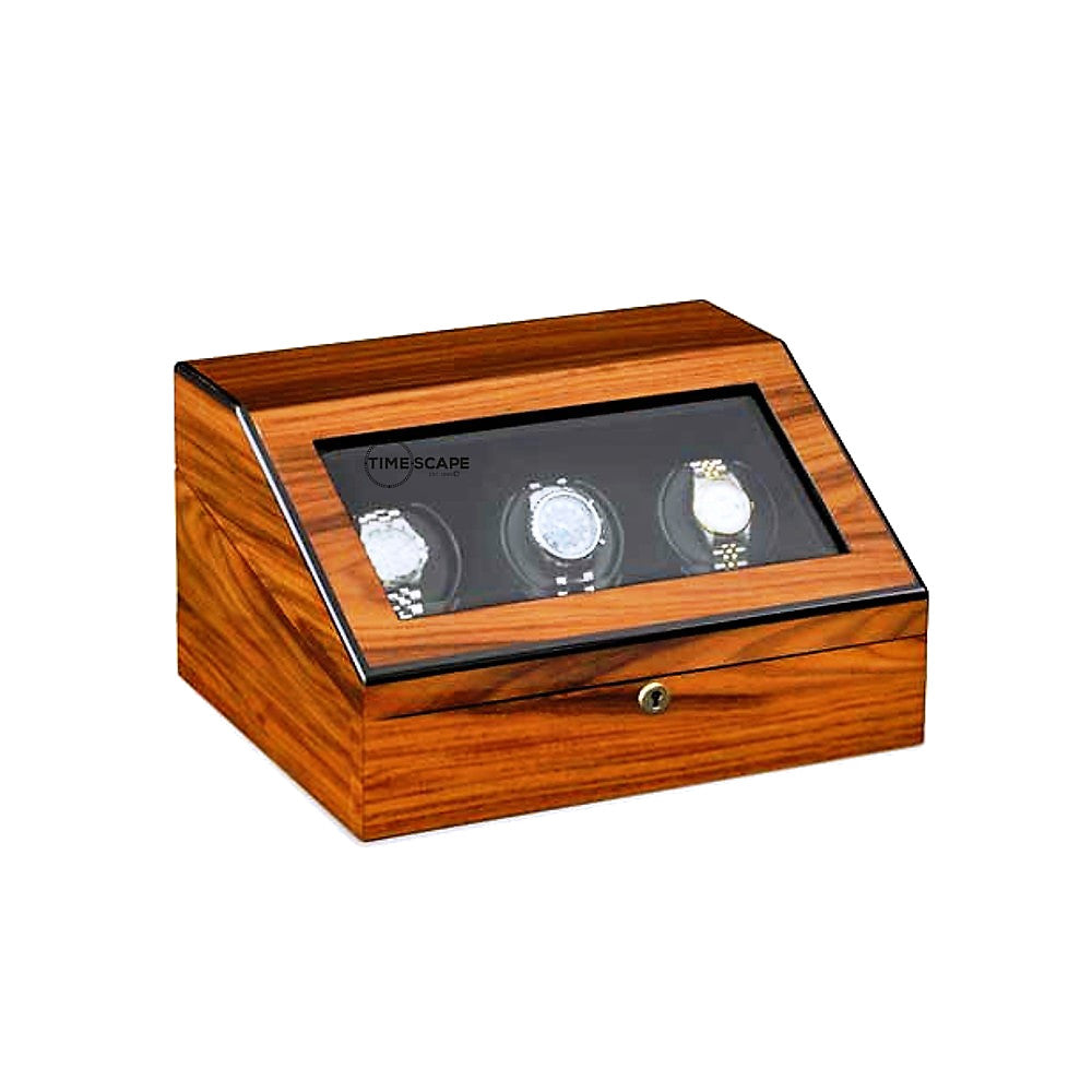 Orbita Siena 3-Unit Watch Winder in Teakwood