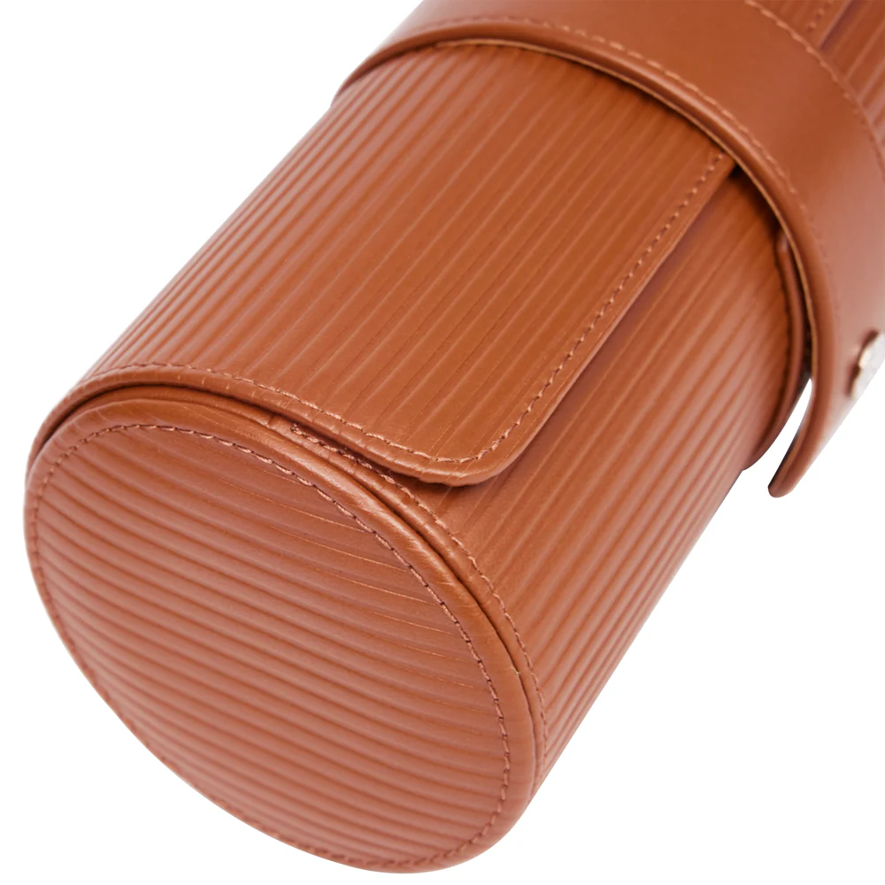 Rapport - Nova Triple Watch Roll in Tan Leather | D343