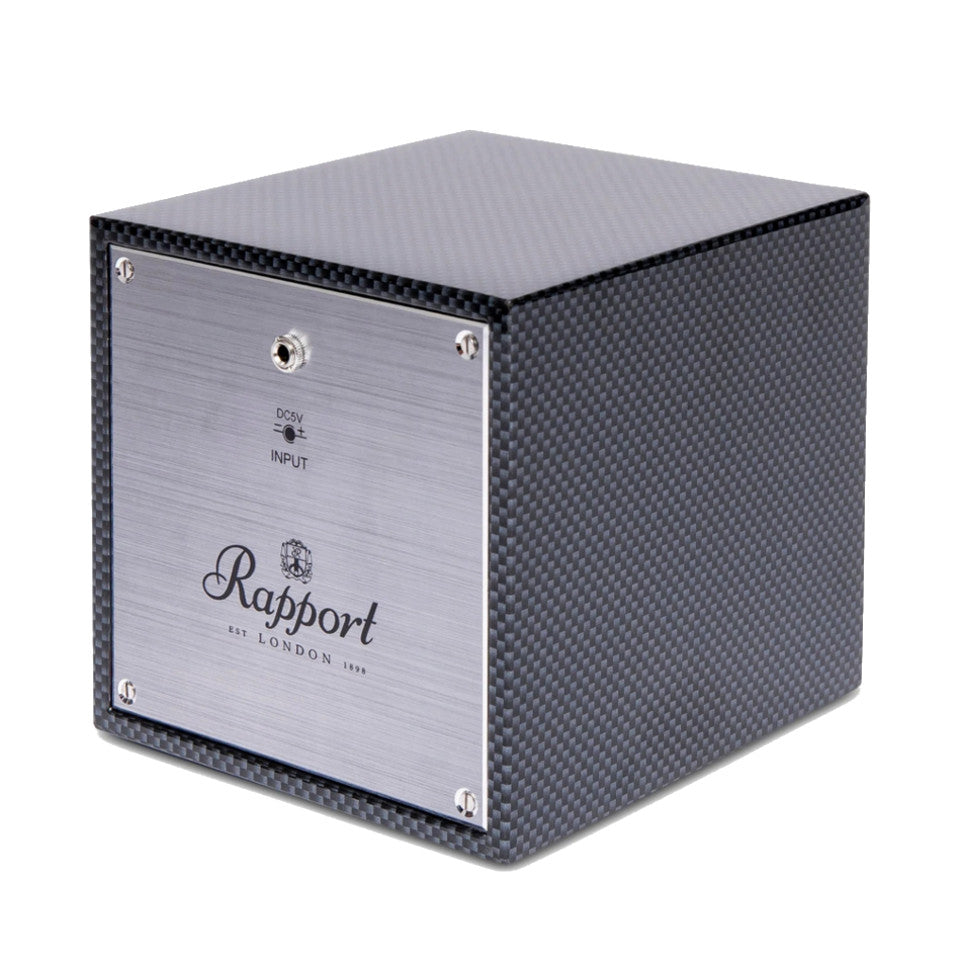 Rapport - Evolution Watch Winder Single in Carbon | EVO50