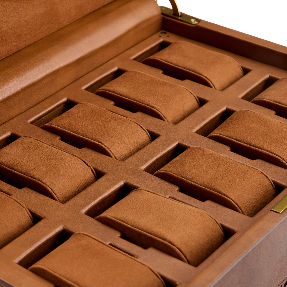 Wolf - Brogue 10-Unit Watch Box | 441006