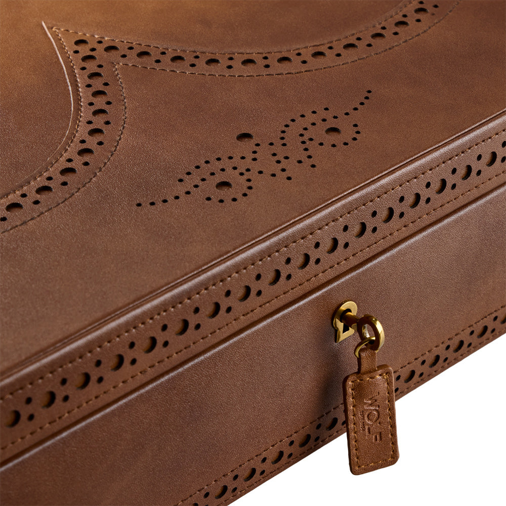 Wolf - Brogue 10-Unit Watch Box | 441006