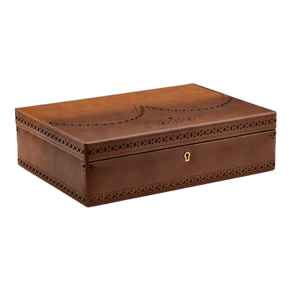Wolf - Brogue 10-Unit Watch Box | 441006