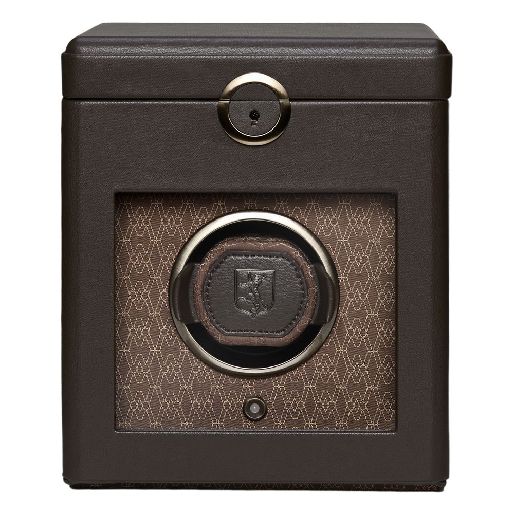 Wolf - Earth Single Watch Winder with Storage | 190306