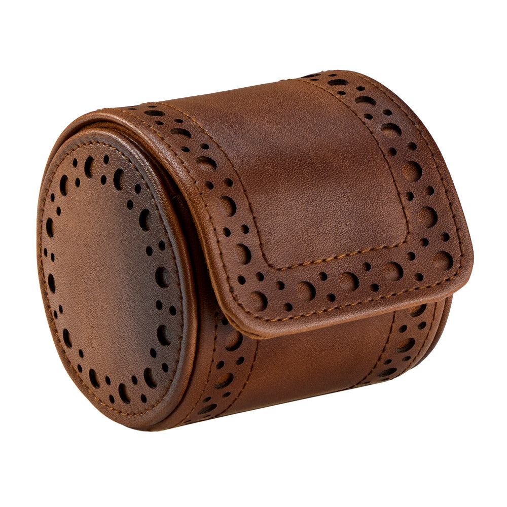 Wolf - Brogue Single Watch Roll | 443006