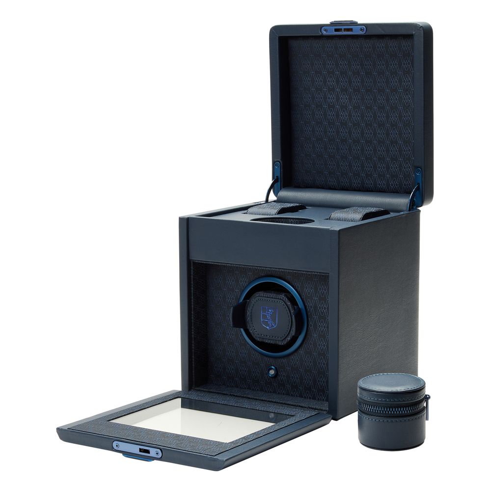Wolf - Earth Single Watch Winder with Storage | 190317