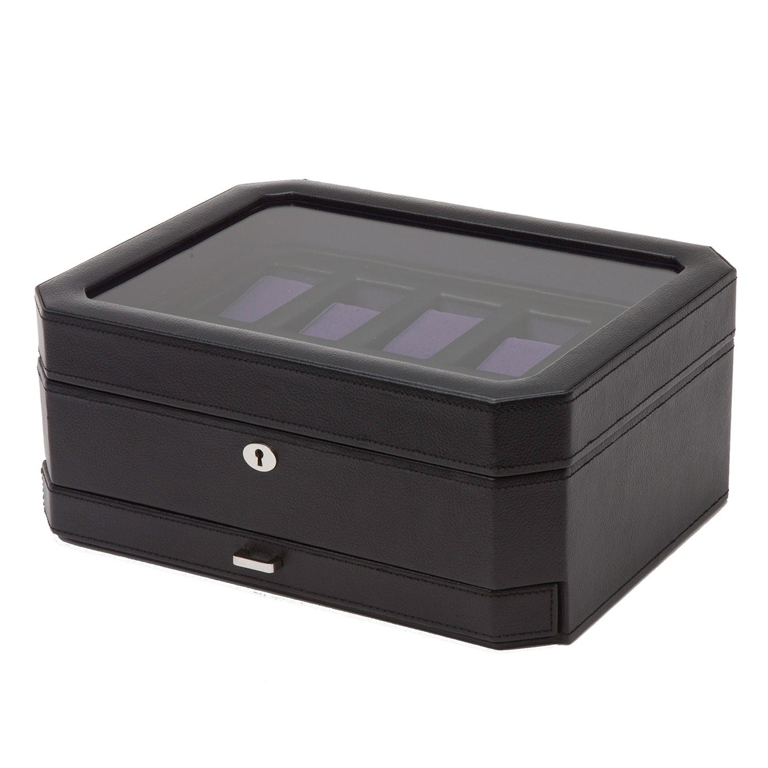 Wolf - Windsor 10-Unit Watch Box with Storage | 458603