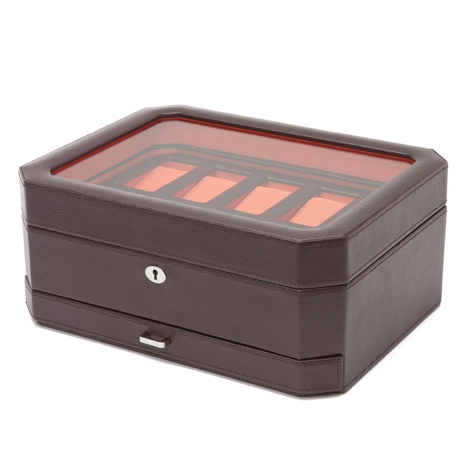 Wolf - Windsor 10-Unit Watch Box with Storage | 458606