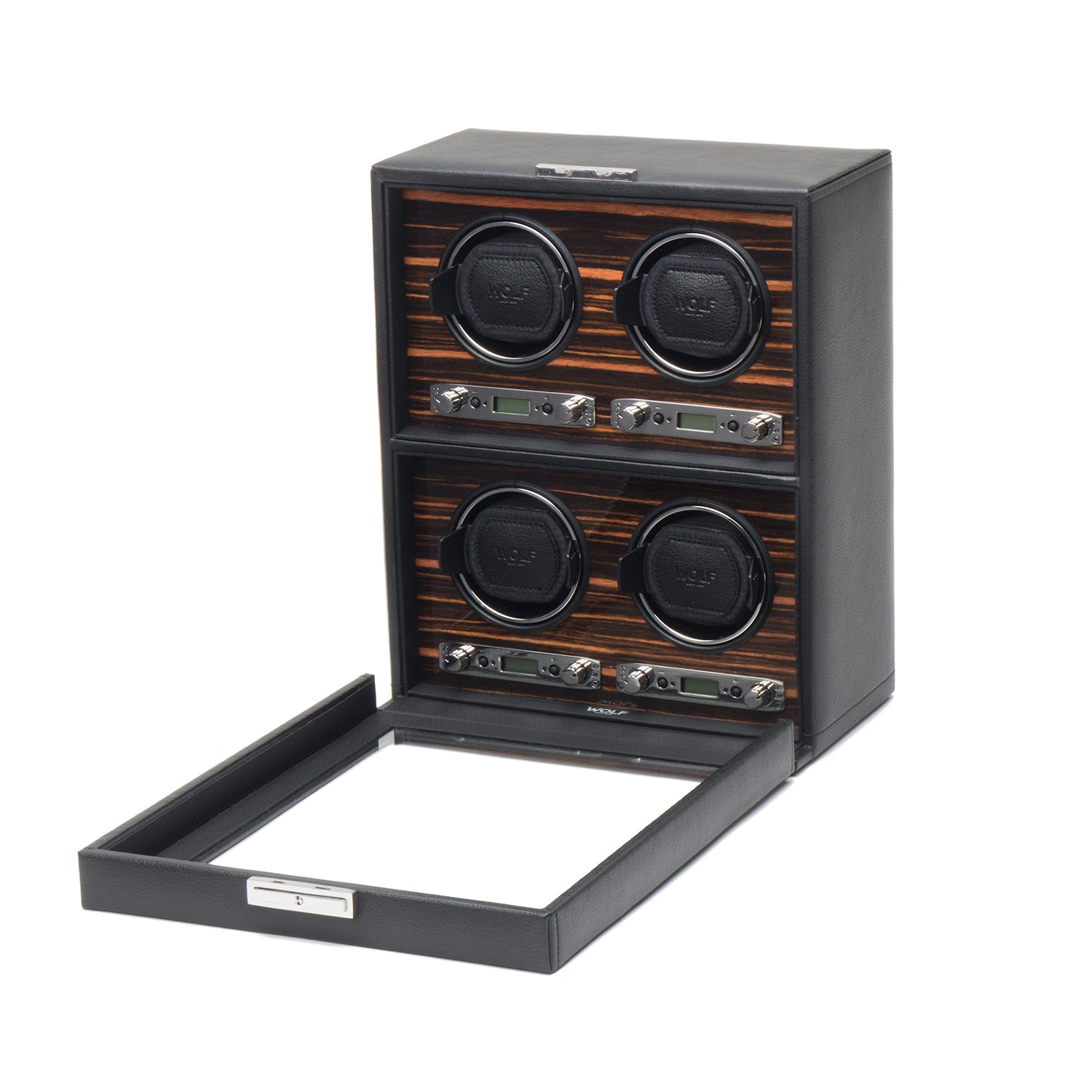 Wolf - Roadster 4-Unit Watch Winder | 459156 - Watchwindersplus