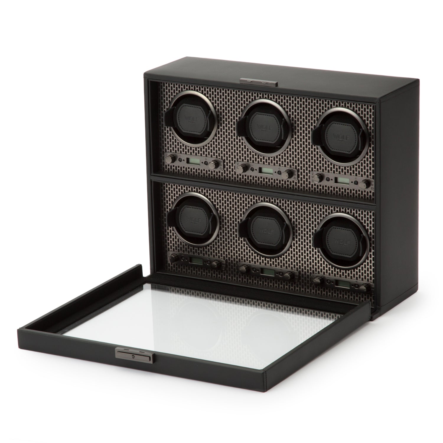 Wolf - Axis 6-Unit Watch Winder | 469603 - Watchwindersplus