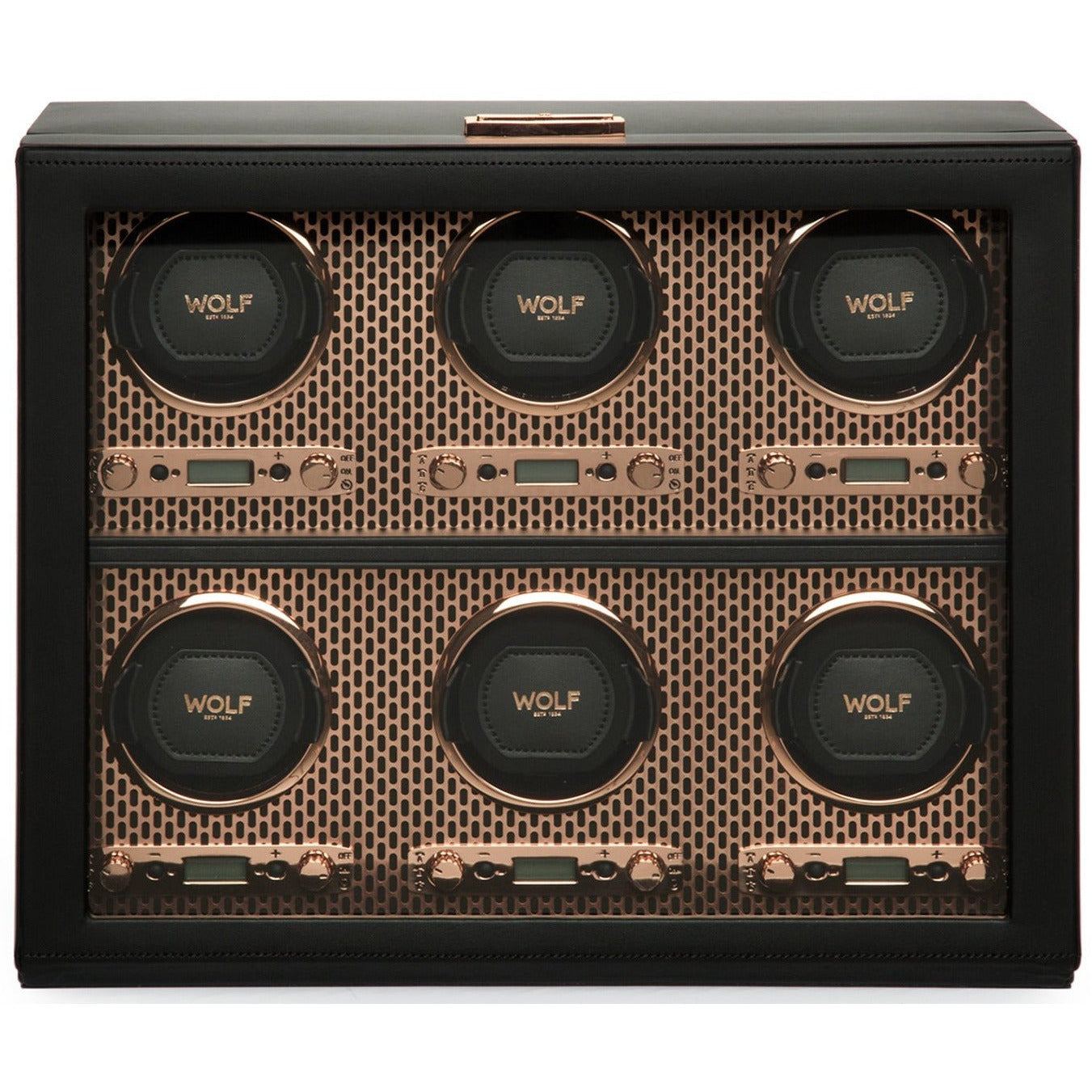 Wolf - Axis 6-Unit Watch Winder | 469616 - Watchwindersplus