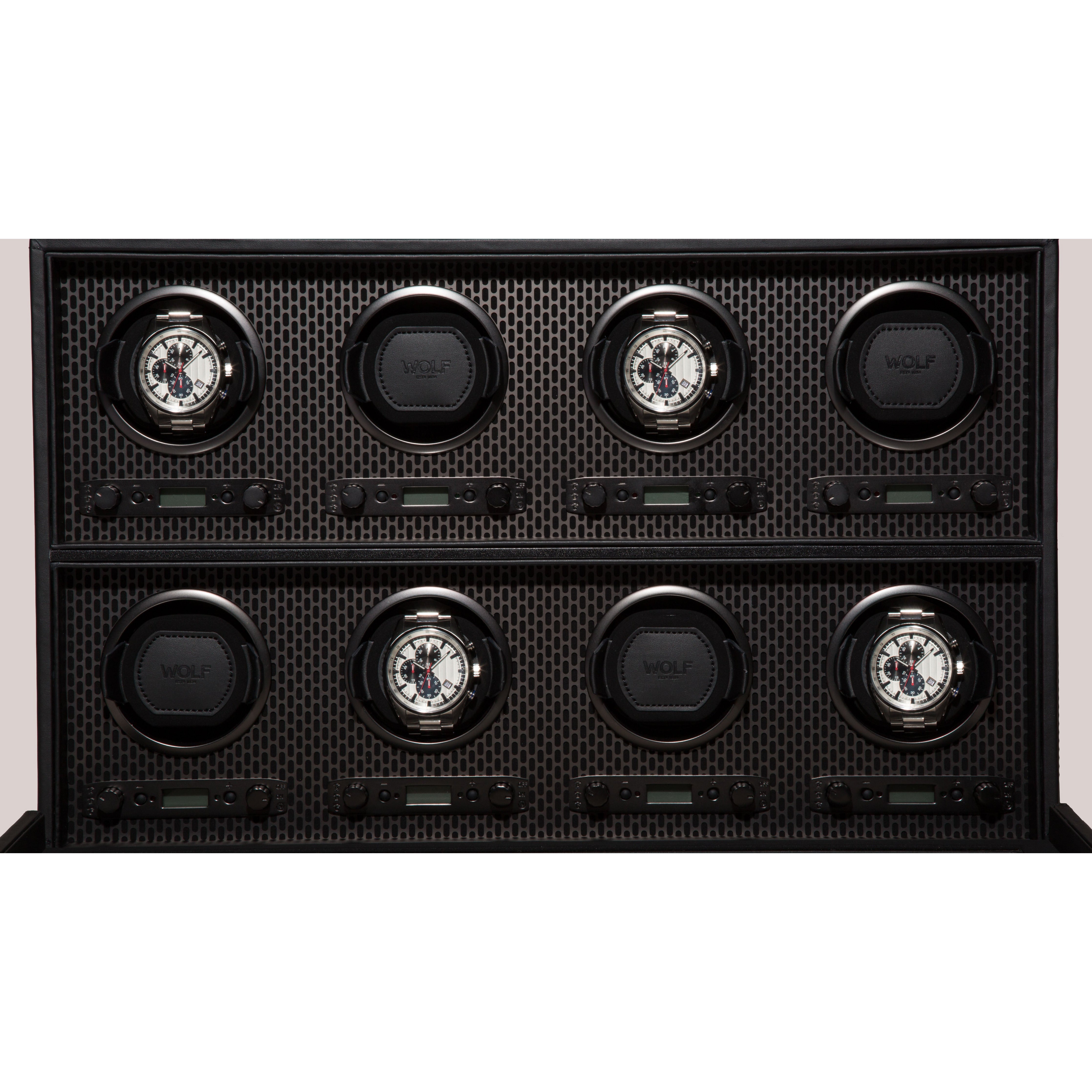 Wolf - Axis 8-Unit Watch Winder | 469703 - Watchwindersplus