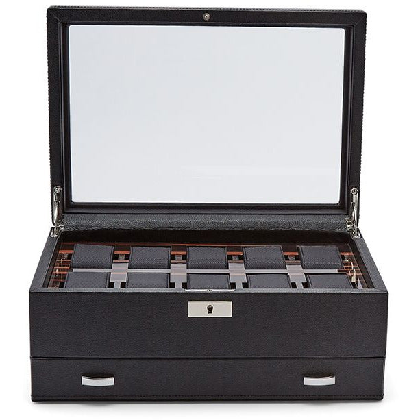 Wolf - Roadster 10-Unit Watch & Jewelry Box  | 477656 - Watchwindersplus