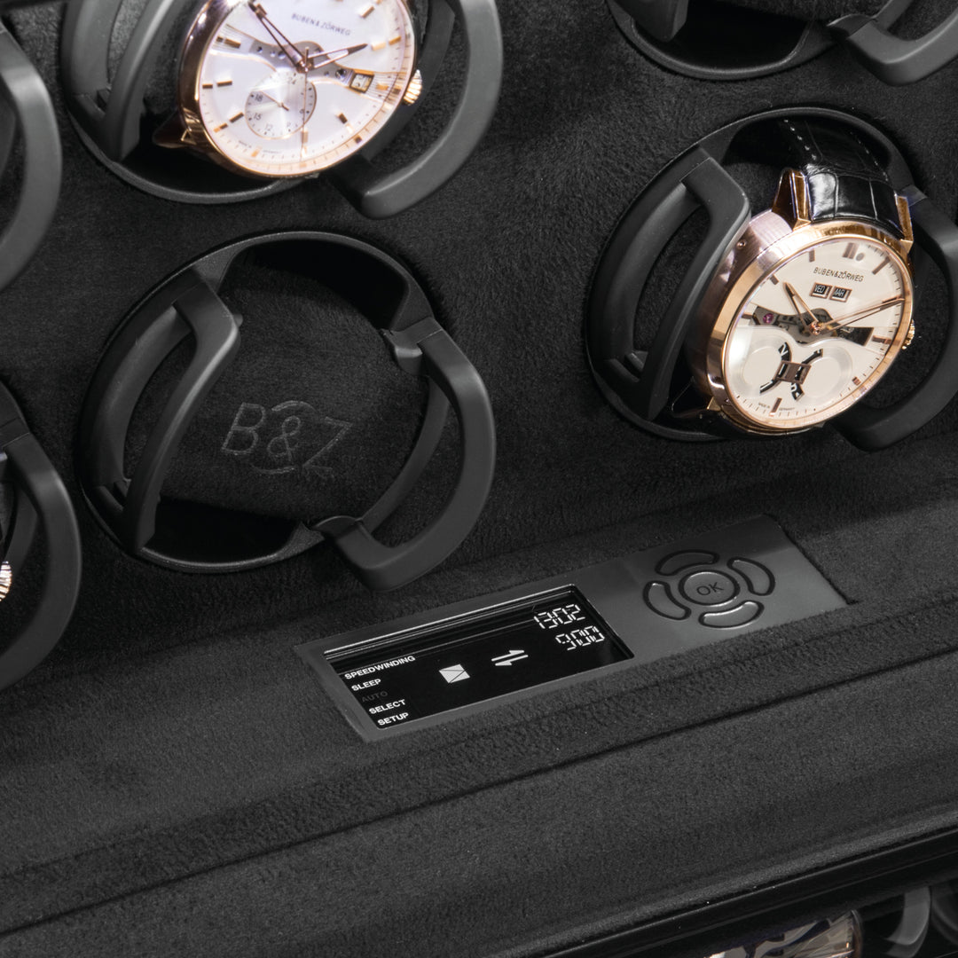 BUBEN & ZÖRWEG Vantage 2 Time Mover in Macassar – Watchwindersplus