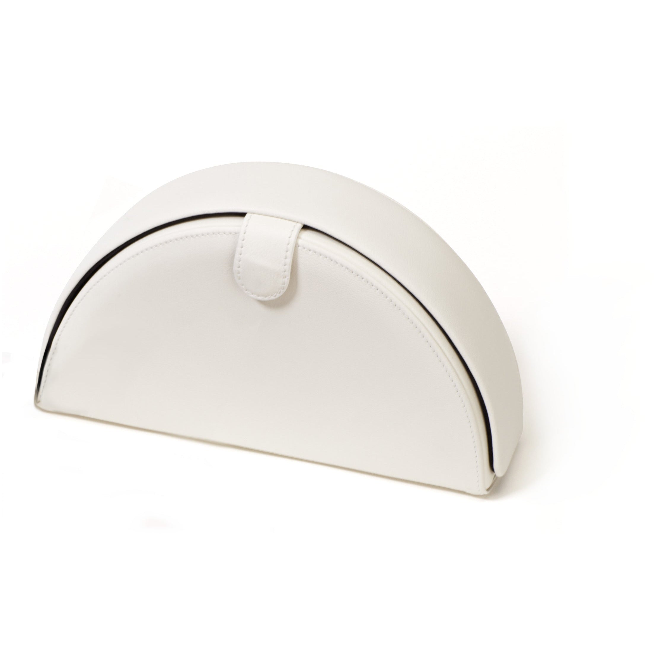 BUBEN & ZÖRWEG Venice Deluxe Jewelry Travel Case In Ivory