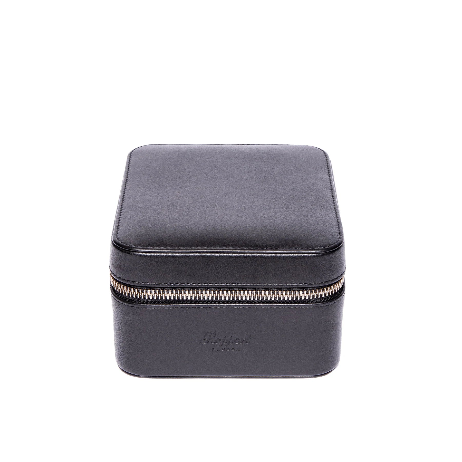 Rapport - Hyde Park Double Watch Case in Black Leather | D261