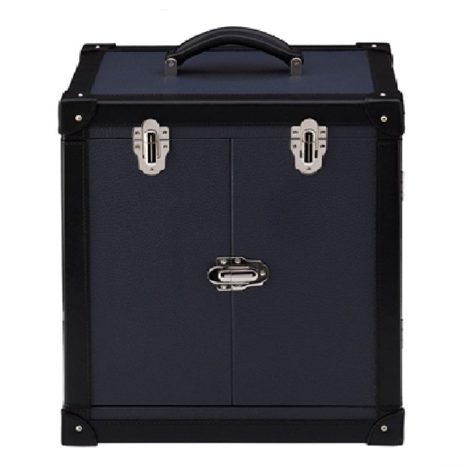 Rapport - Deluxe Jewelry Trunk in Blue Leather - J160