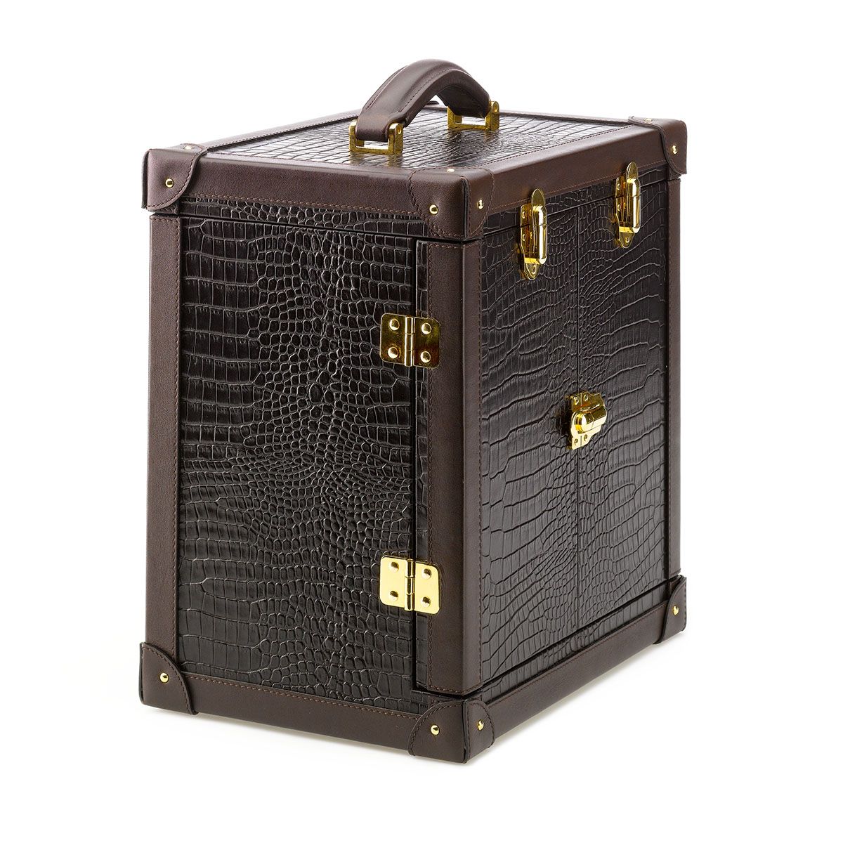 Rapport - Brompton Accessory Trunk in Brown Croco | J162