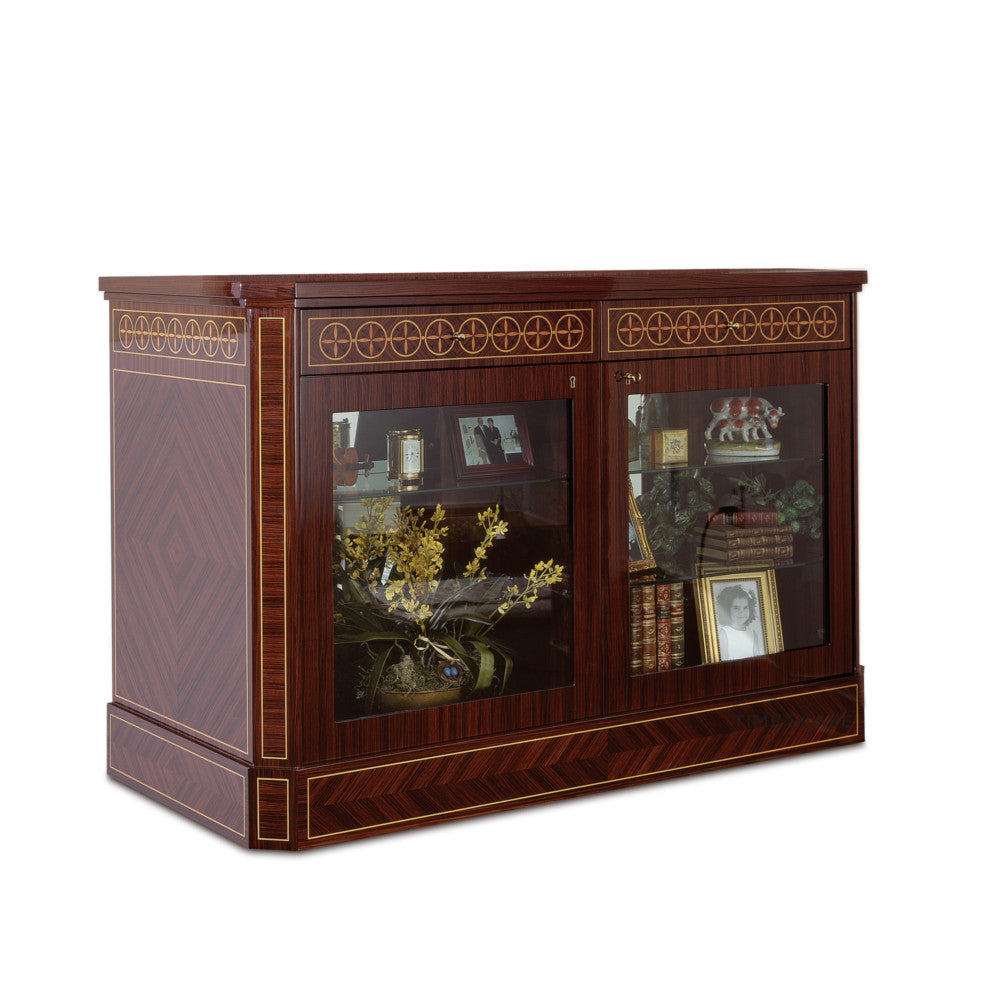 Orbita Bergamo 40-Unit Watch Winder In Rosewood