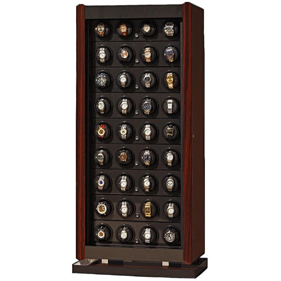 Orbita Avanti 36-Unit Watch Winder In Macassar