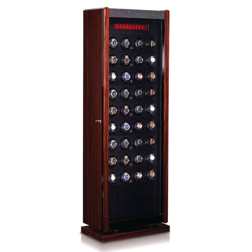 Orbita Avanti 48-Unit Watch Winder In Macassar