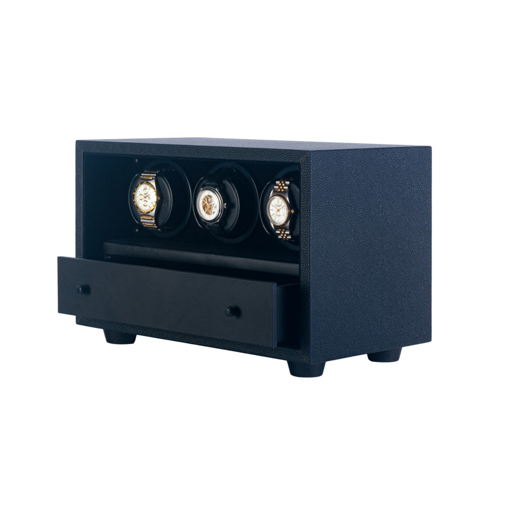 Orbita Insafe 3-Unit Watch Winder In Black