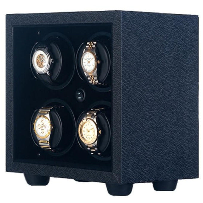 Orbita Insafe 4-Unit Watch Winder In Black