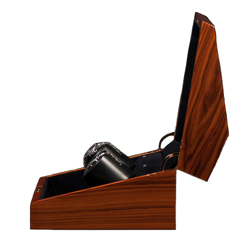 Orbita Siena 3-Unit Watch Winder in Teakwood - Watchwindersplus