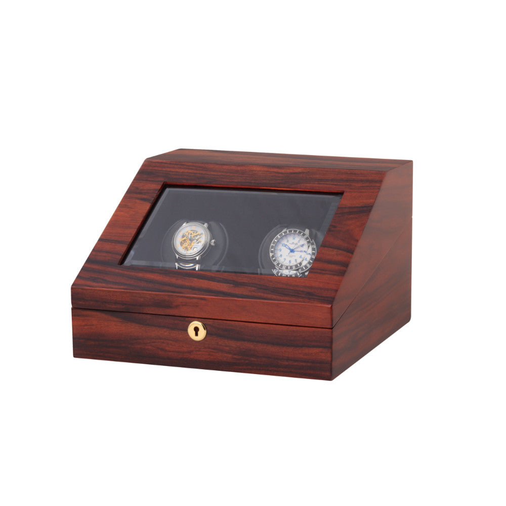 Orbita Siena 3-Unit Watch Winder in Teakwood - Watchwindersplus