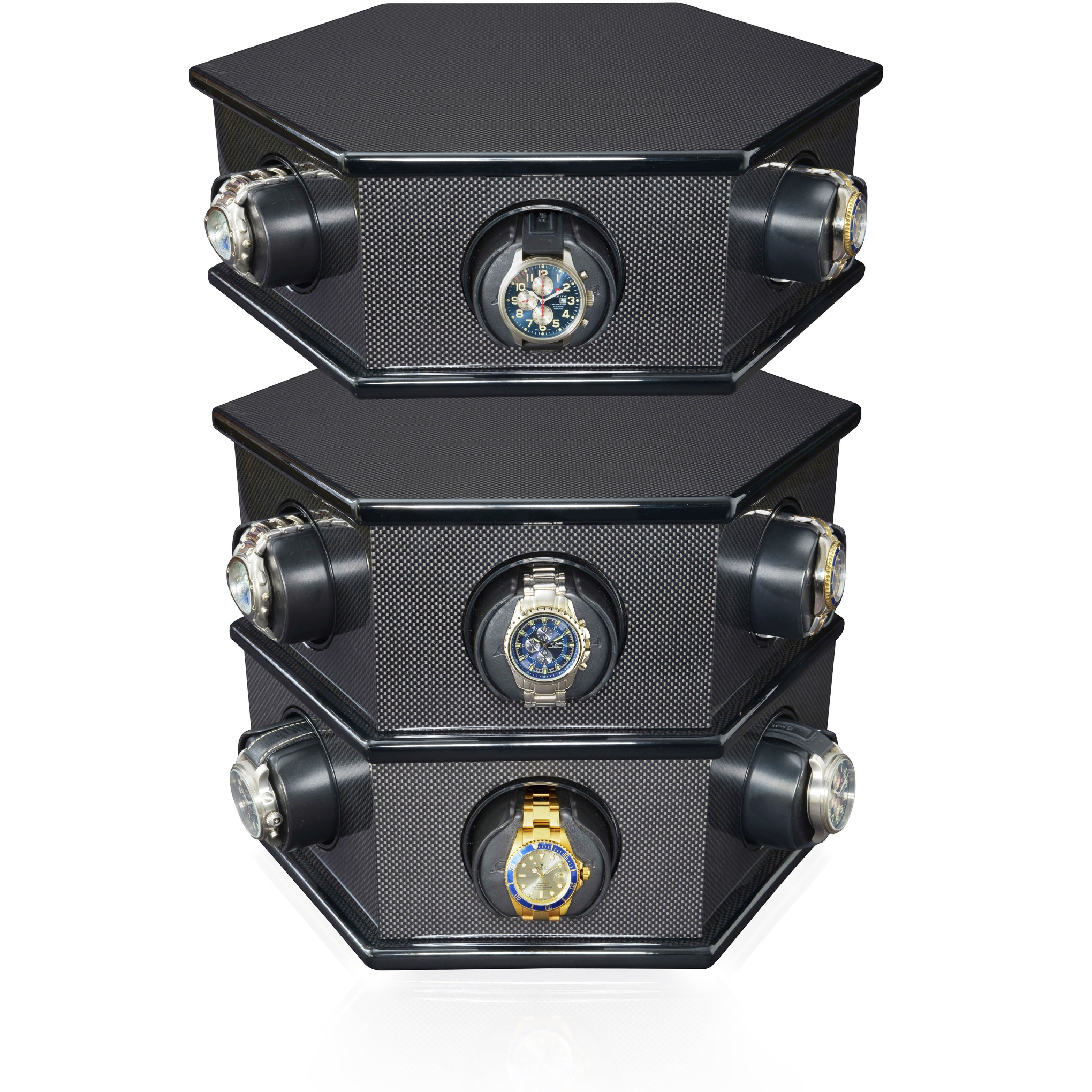 Orbita Carolo 6-unit Watch Winder - Watchwindersplus