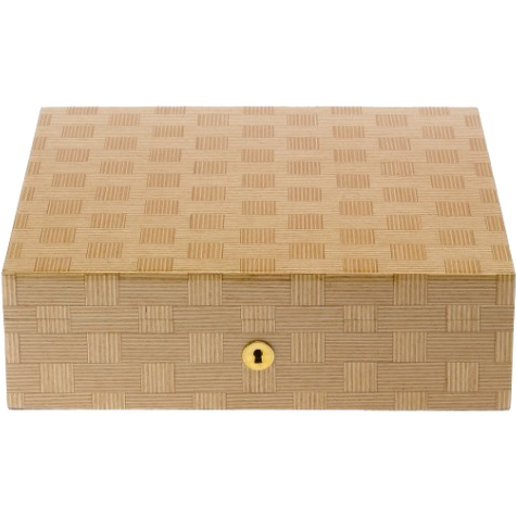 Rapport Heritage Watch Box Quad in Bamboo L405 - Watchwindersplus