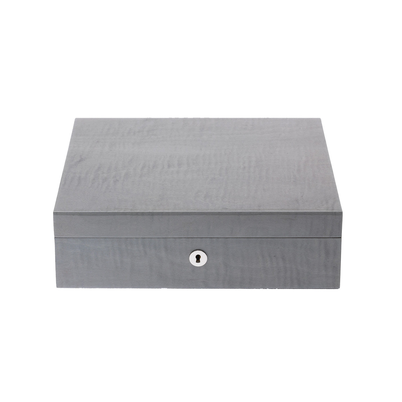 Rapport Heritage Wood Watch Box in Grey L416 - Watchwindersplus