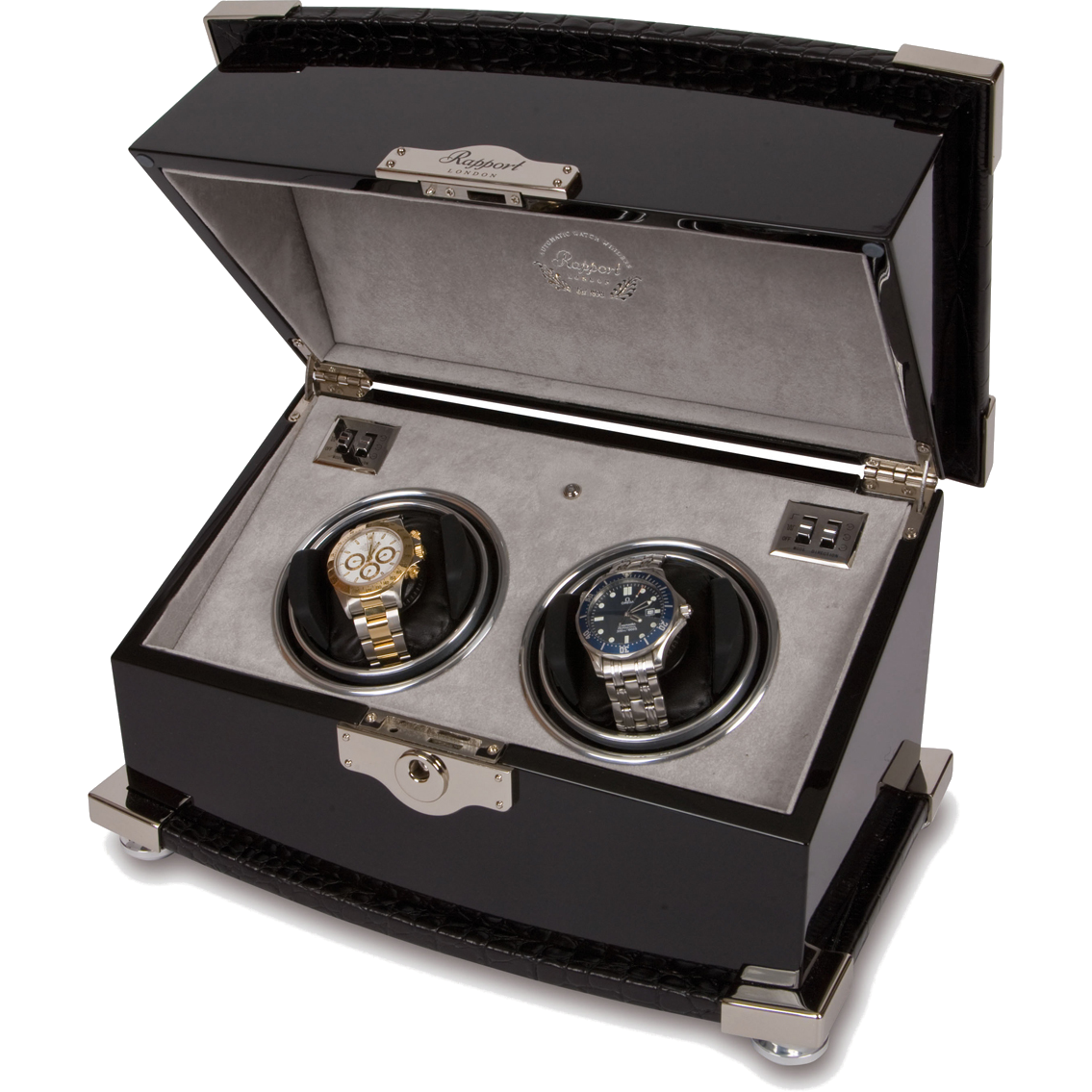 Rapport Serpentine Watch Winder Double W222 - Watchwindersplus