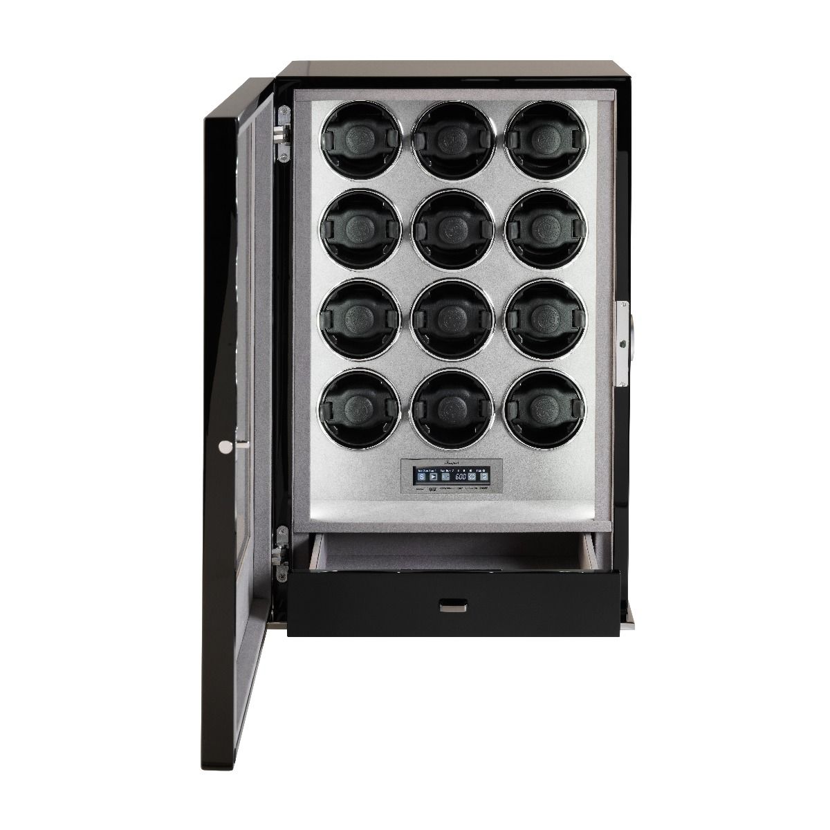 Rapport Paramount 12-Unit Watch Winder in Ebony W212 - Watchwindersplus