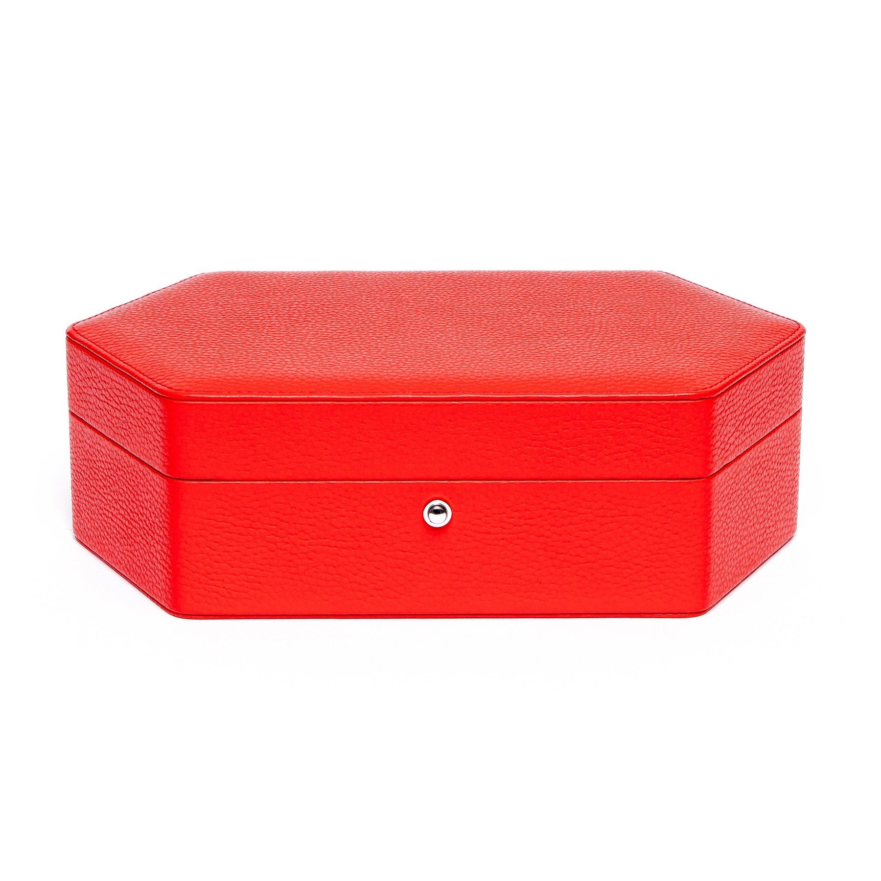 Rapport Portobello Watch Box in Red Leather TA42 - Watchwindersplus