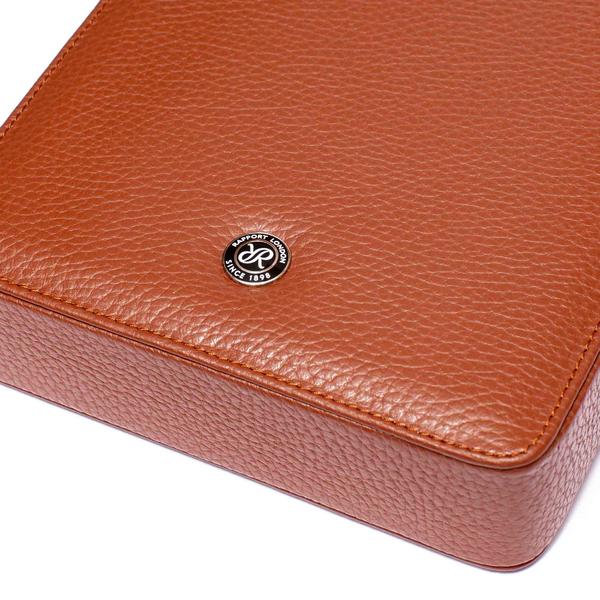 Rapport Berkeley Watch Slipcase Double in Brown Leather D171 - Watchwindersplus