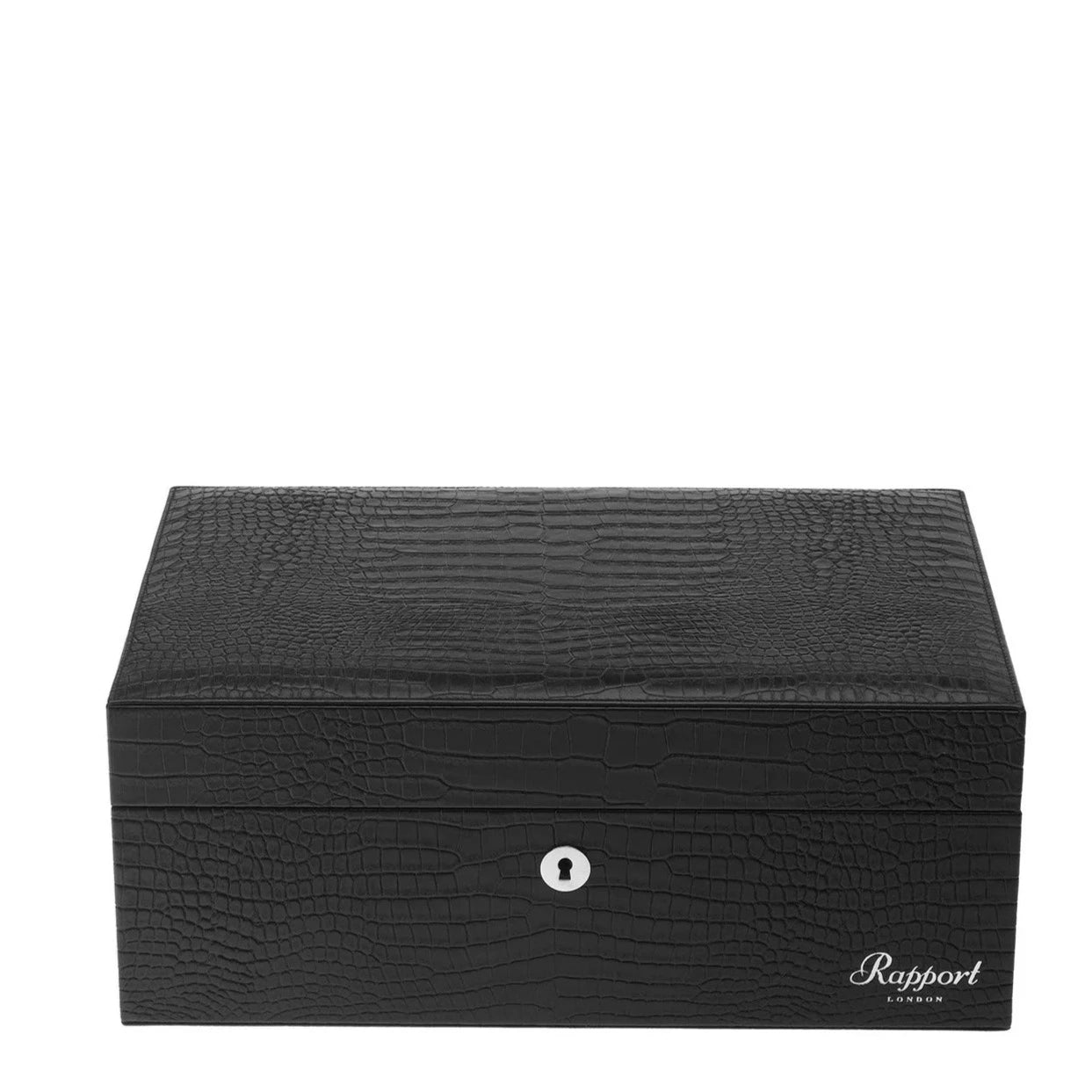 Rapport - Brompton Humidor in Black Croco | D020