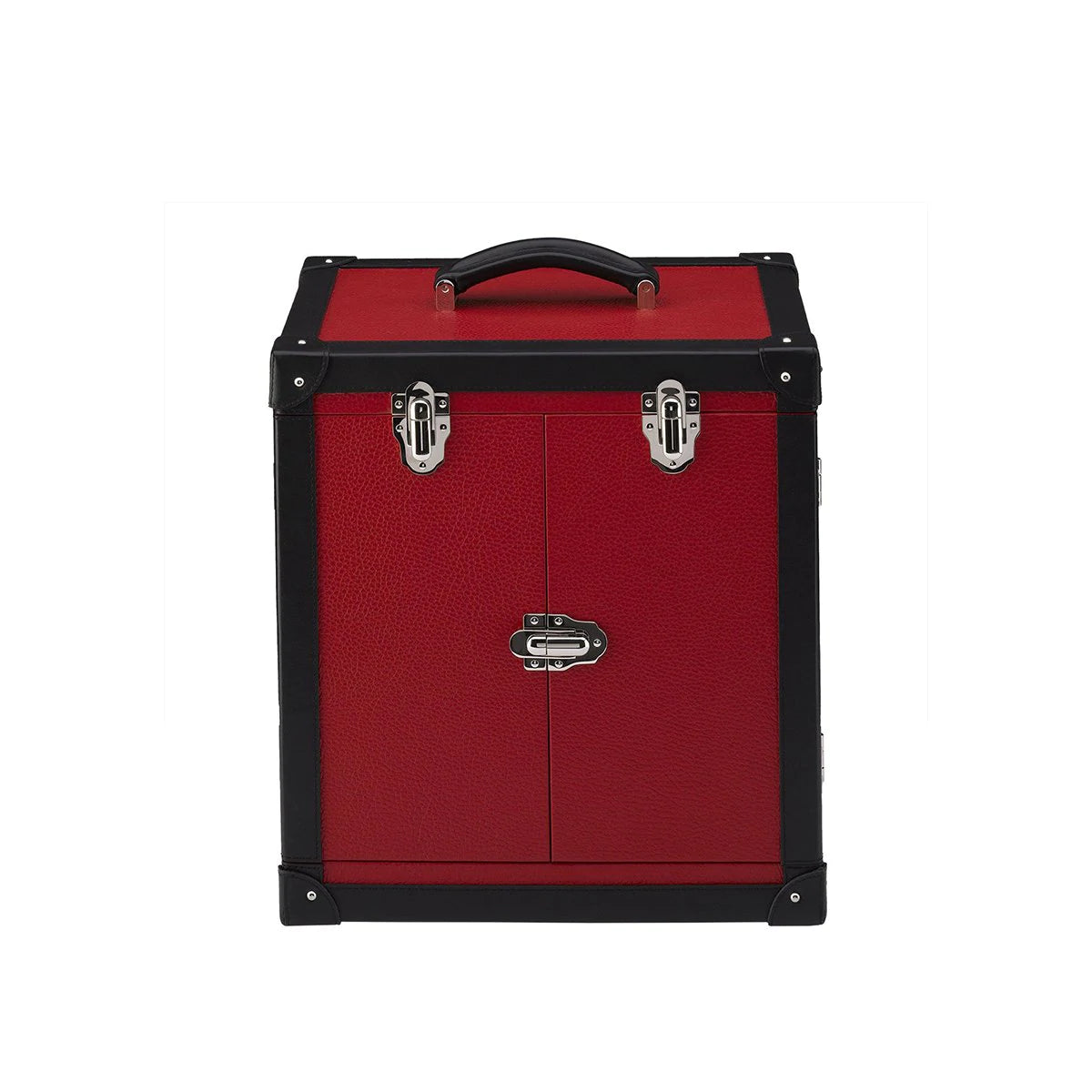 Rapport - Deluxe Jewelry Trunk in Red Leather | J150