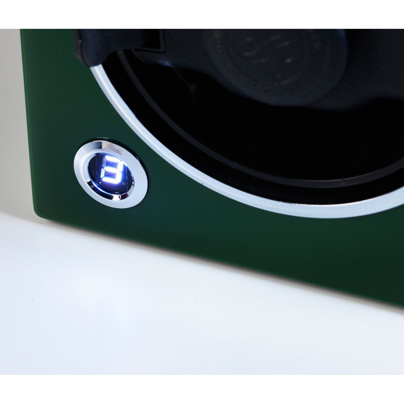 Rapport Evolution Cube Watch Winder Single in Green EVO44 - Watchwindersplus