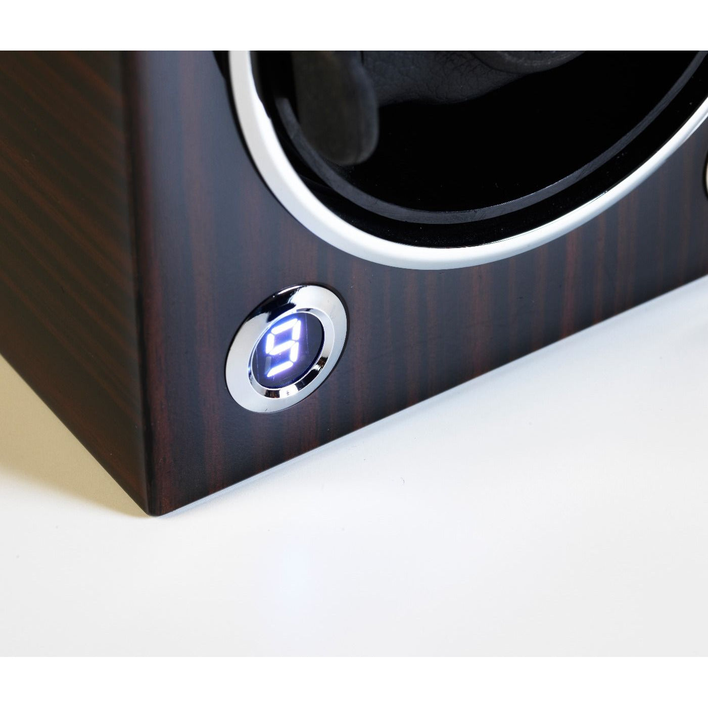 Rapport Evolution Cube Watch Winder Single in Macassar EVO51 - Watchwindersplus