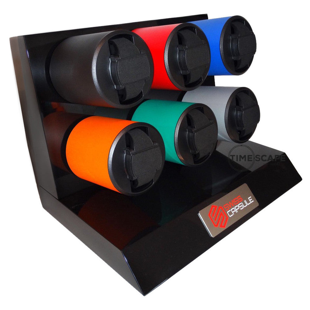 Swiss Capsule - Six-Unit Watch Winder | SC6-PC1-6 - Watchwindersplus