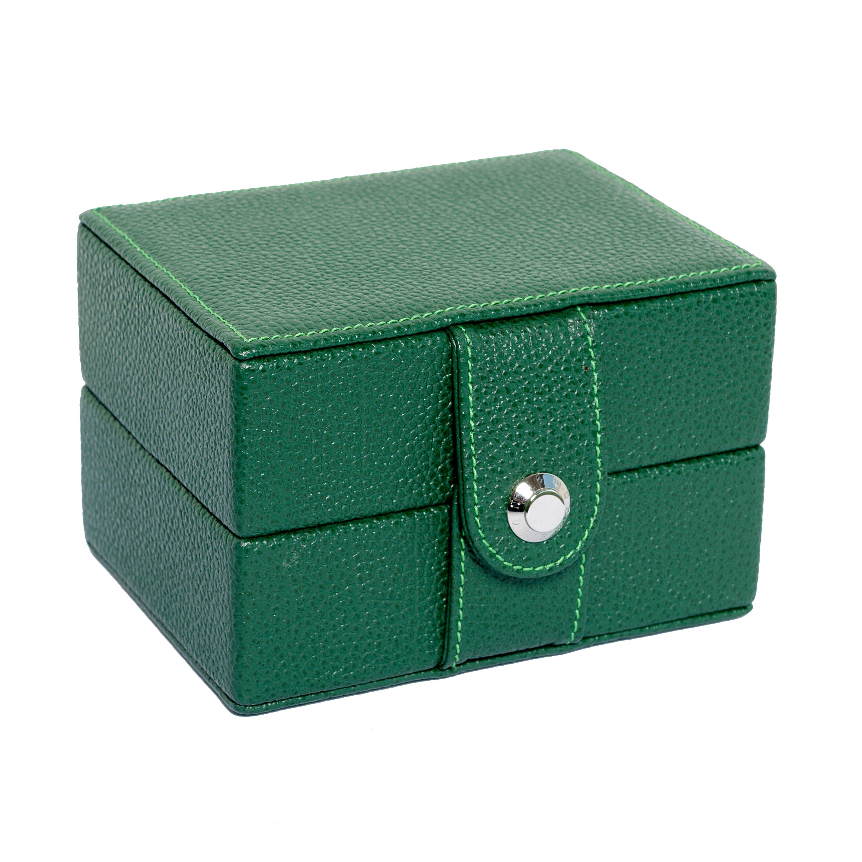 Underwood (London) - Single Watch Storage Case in Green Leather