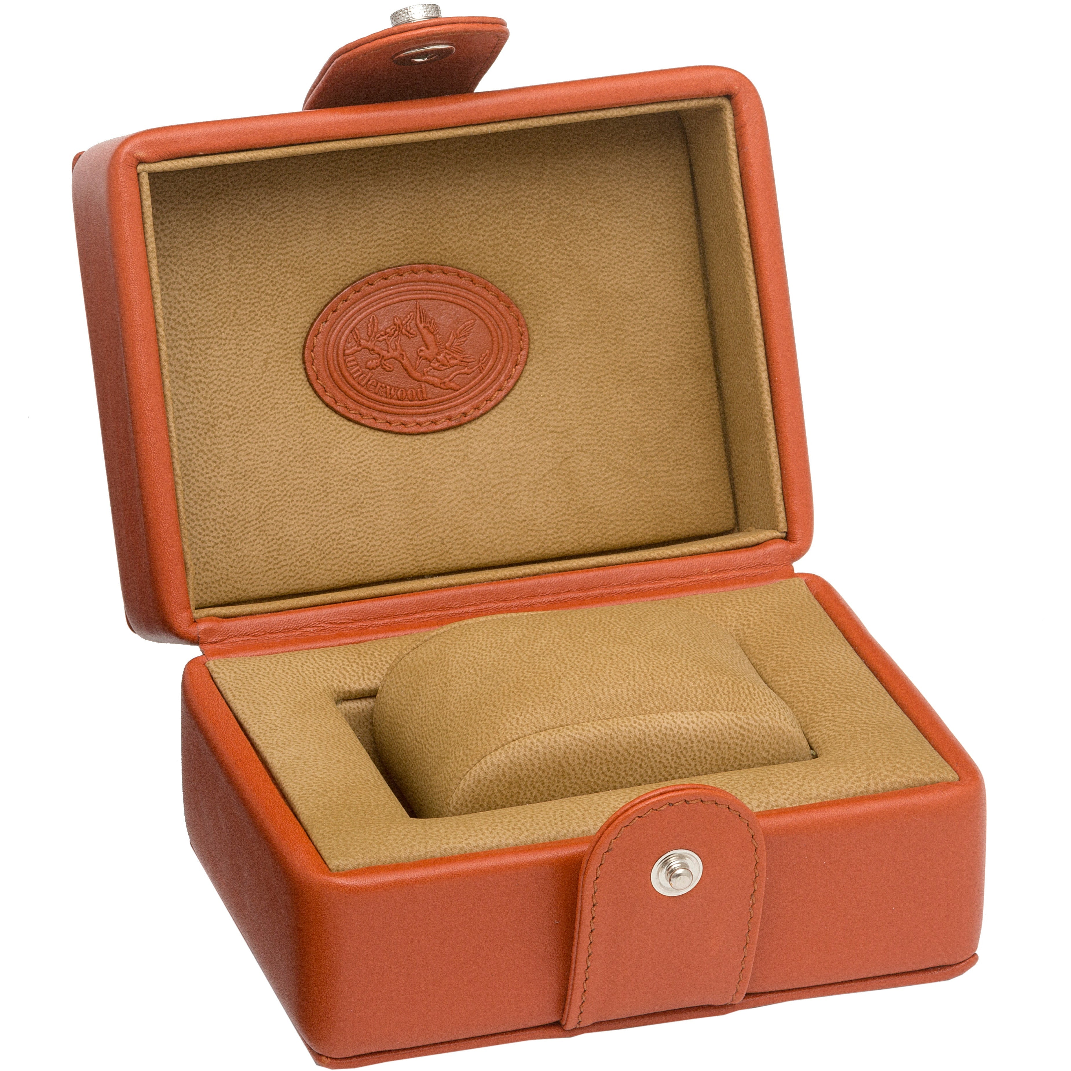 Underwood (London) - Single Watch Storage Case in Tan Leather