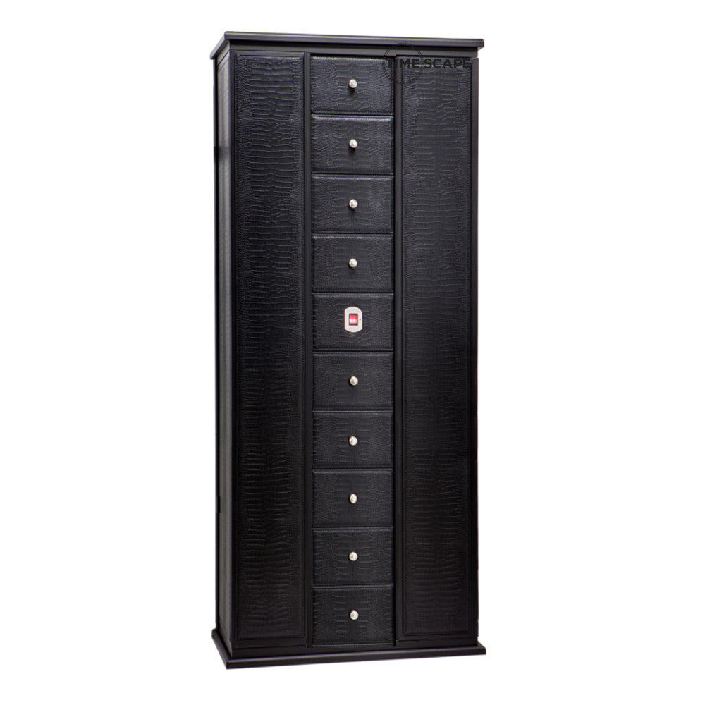 Underwood (London) - 40-Unit Biometric Cabinet in Brown Croco