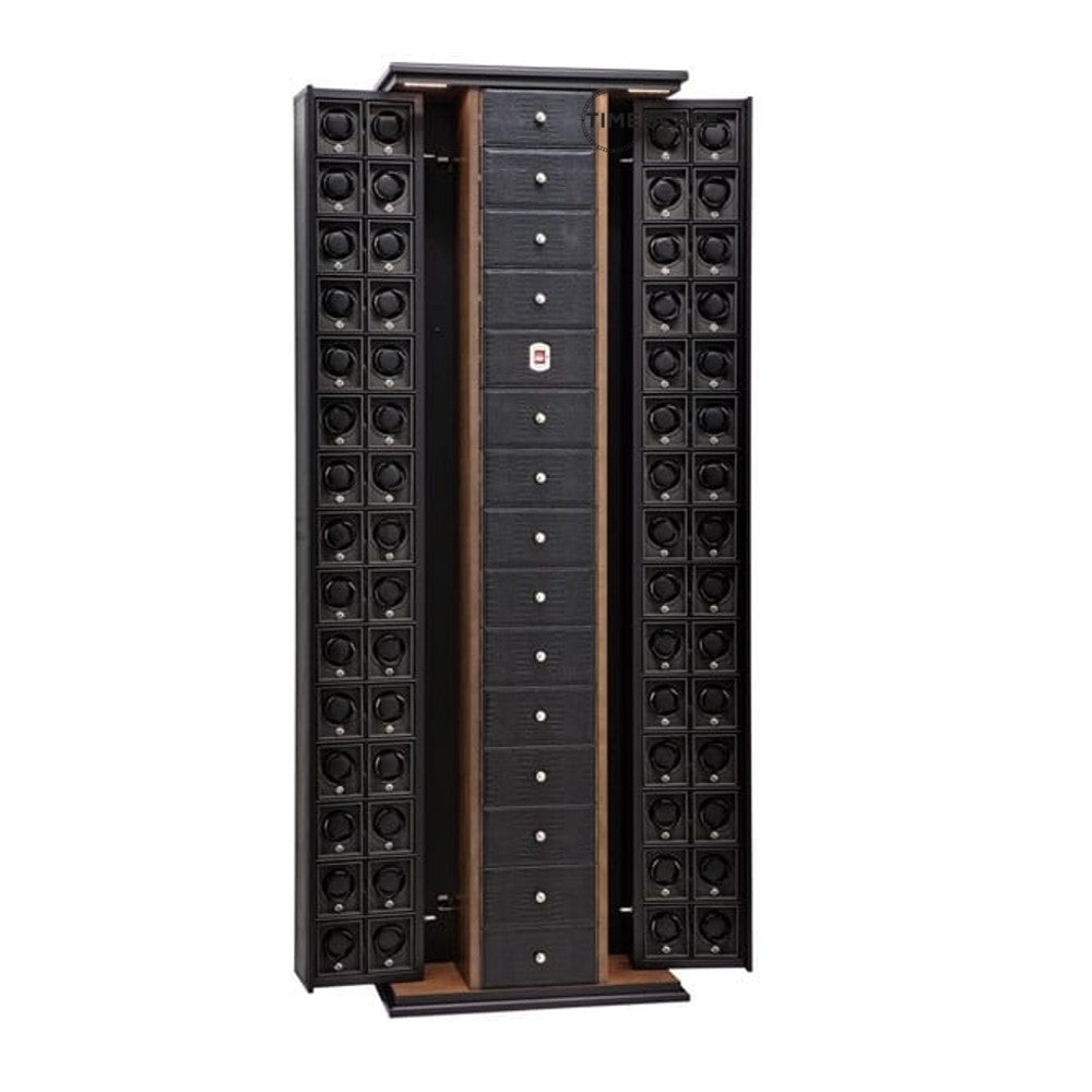 Underwood (London) - 60-Unit Biometric Cabinet in Brown Croco