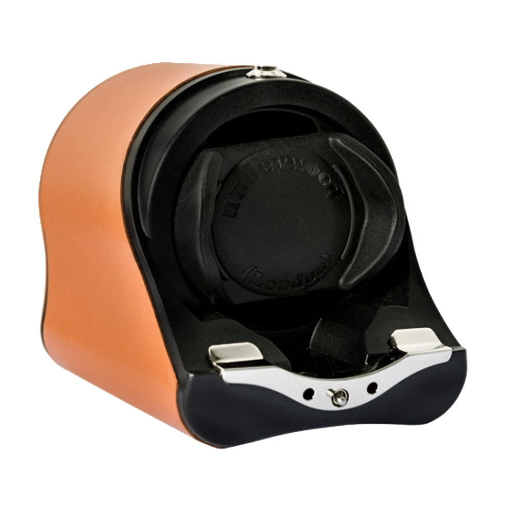 Underwood (London) - Single Rotogalbe Watch Winder in Tan Leather